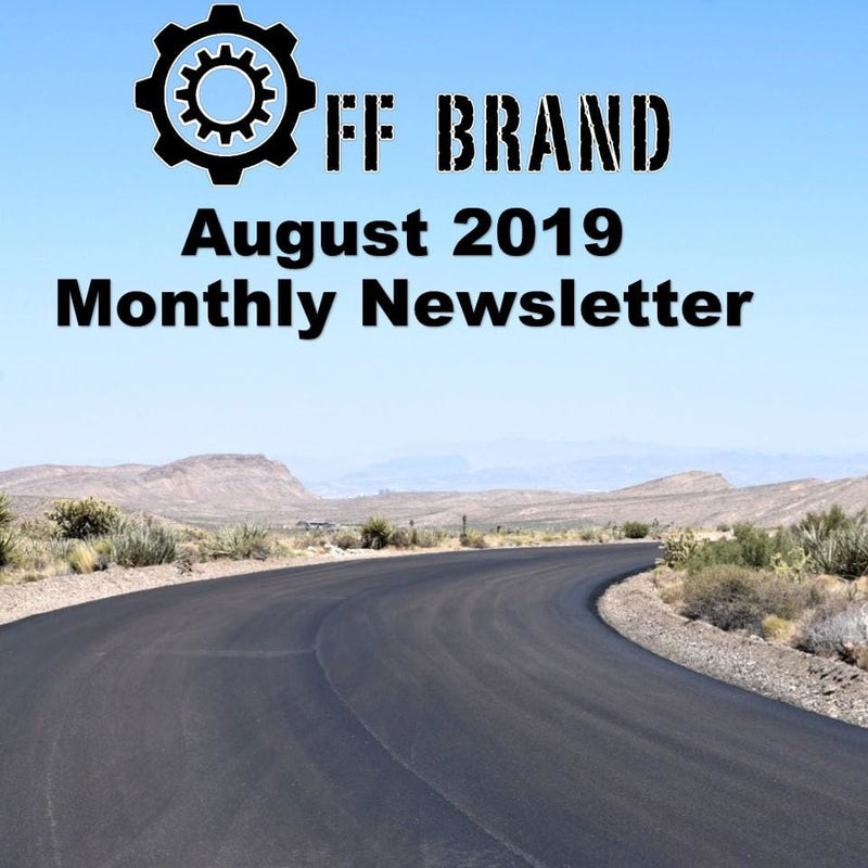 August 2019 Monthly Sales and New Products