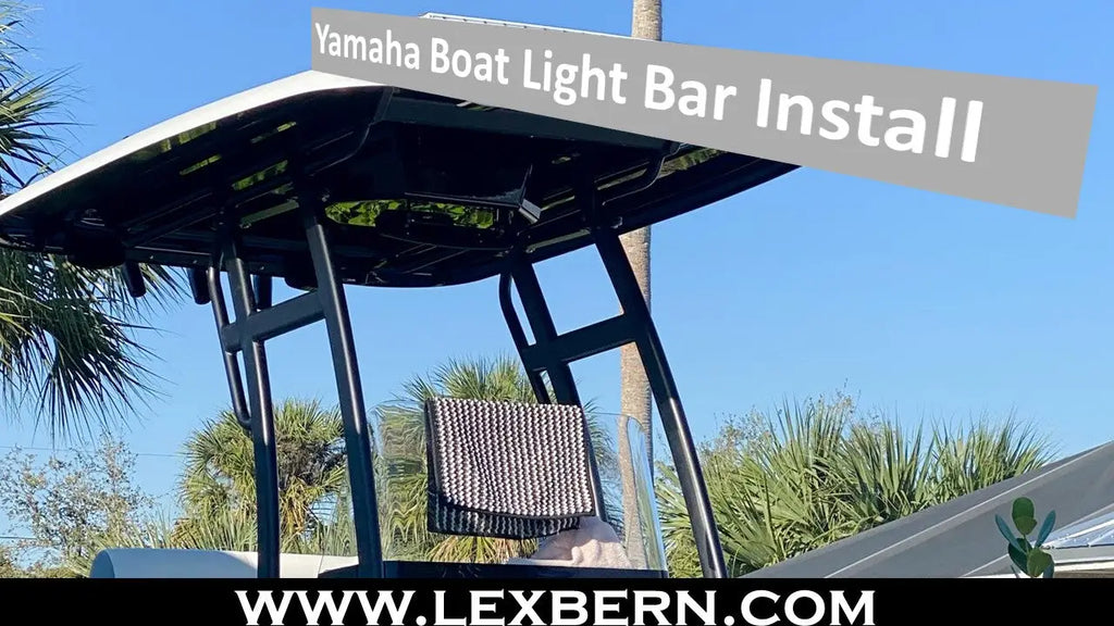 best waterproof led light bar for boats