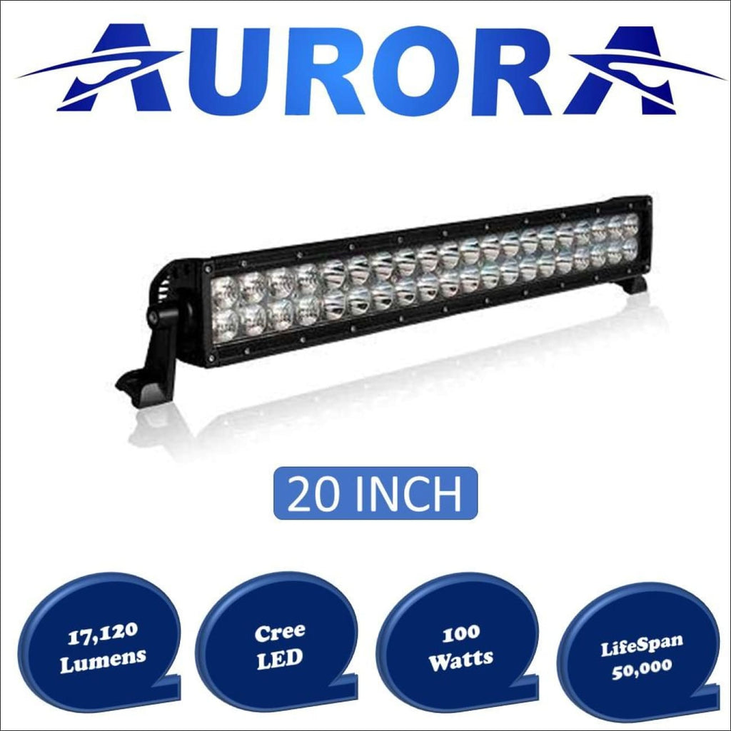 Aurora 20 Inch Dual Row LED Light Bar - 17,120 Lumens – LEXBERN