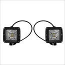 Aurora 3 Inch LED Multi Function LED Light w/ White & Red Light Kit - Cubed - LED Light Pod