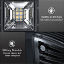 Aurora 3 Inch Wide Angle Scene Beam LED Light Kit - 3,880 Lumens
