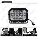 Aurora 6 Inch Quad LED Light - 10 840 Lumens - LED Driving Light