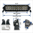 Aurora 12 Inch LED Light Bar D5 Series - 5 016 Lumens - LED Light Bar