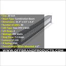 aurora-20-inch-off-road-light-bar-ALO-C-20-P4E4-boat-light-bar