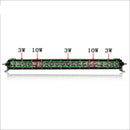 Aurora 30 Inch Single Row LED Light Bar - Hybrid Series 11.394 Lumens - LED Light Bar