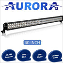 Aurora 40 Inch Dual Row + 3 Inch Cubed Bundle - 38 000 Lumens - Bundle