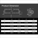 Aurora 50 Inch Curved LED Light Bar - 42 800 Lumens - LED Light Bar