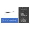 Aurora 50 Inch Single Row + 3 Inch Cubed Bundle - 25 280 Lumens - Bundle