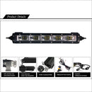Aurora 50 Inch Single Row LED Light Bar with Scene Beam Pattern - LED Light Bar