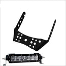 Aurora ATV Handle Bar Kit w/ 6 Inch LED Light Bar - 6 Inch Single Row LED Light Bar w/ Driving Beam - Light Bar Mount - ATV-Dirt-Bike