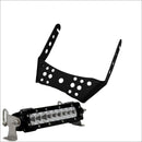 Aurora ATV Handle Bar Kit w/ 6 Inch LED Light Bar - 6 Inch Single Row LED Light Bar w/Combination Beam - Light Bar Mount - ATV-Dirt-Bike