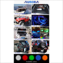 Aurora Single Multipurpose LED Rock Light - Amber Beam - LED Rock Light