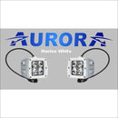 Jeep Wrangler JK 2007-2017 50 Light Bar & LED Cube Light Kit by Aurora - Marine White - Bundle