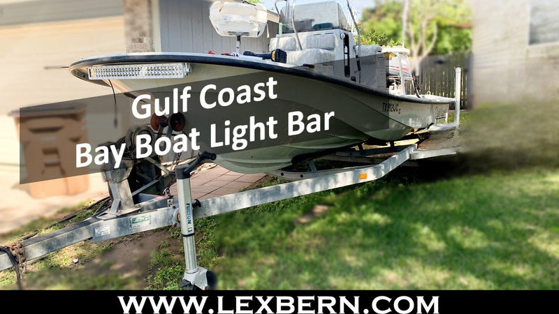 Gulf-Coast-boat-30-inch-marine-curved-light-bar