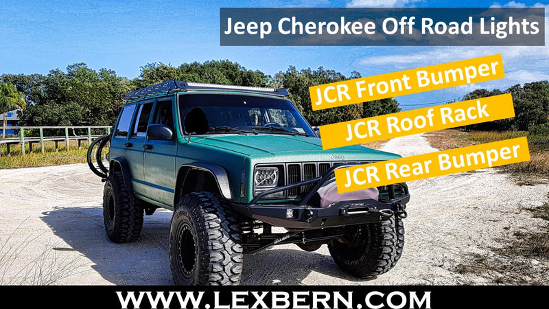 Jeep-Cherokee-JCR-front-bumper-roof-rack-off-road-lights