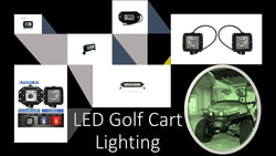 Best LED Lights For Golf Carts Part III - LED Reverse Lights - Brake Lights and Light Bars