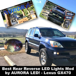 Best Rear Reverse LED Lights Mod by AURORA LED! - Lexus GX470
