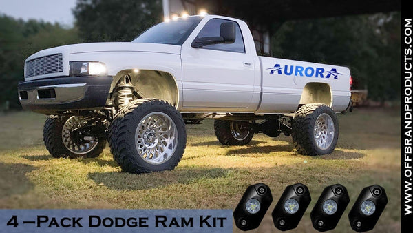 Dodge Ram LED Rock Lights