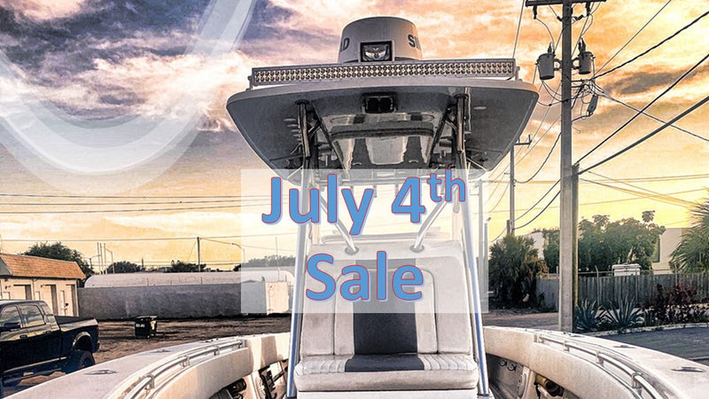 july 4th boat light bars on sale
