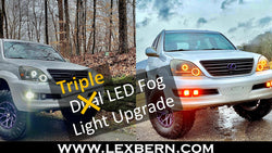 lexus-gx470-triple-led-fog-light-upgrade