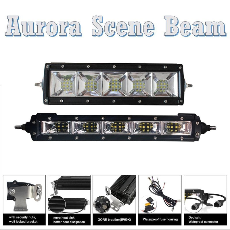 NEW Aurora LED Light Bars with Scene Beam Pattern