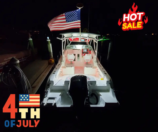 Set Sail into Savings: Fourth of July Boat Light Sale!
