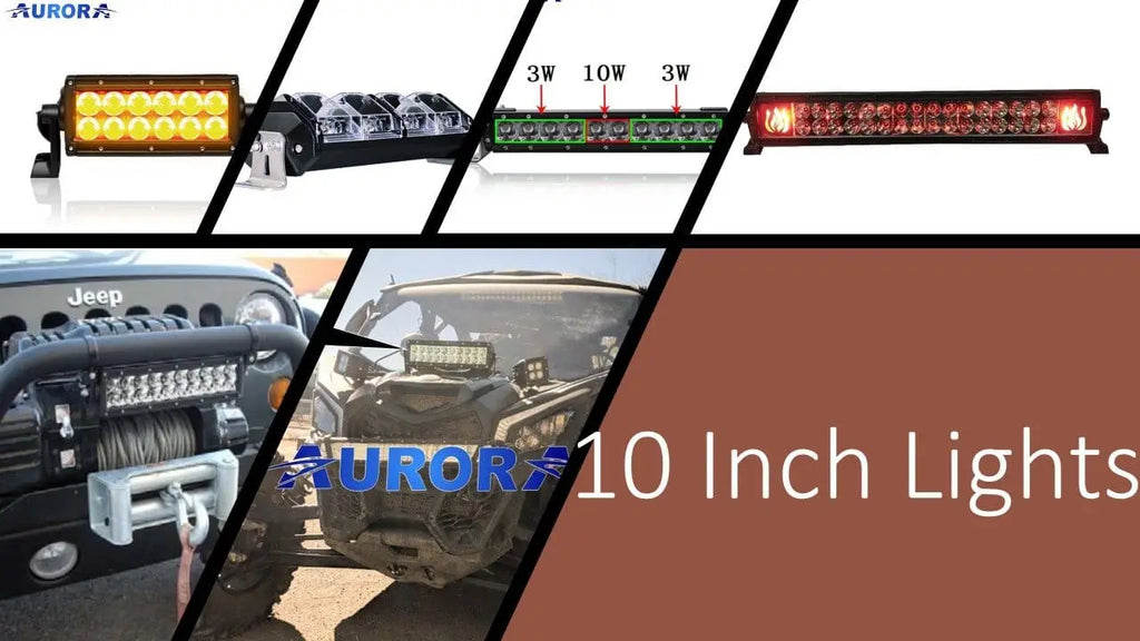 10 Inch LED Light Bars – LEXBERN
