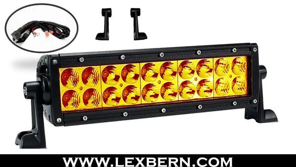 10-inch-amber-light-bar-aurora-kit-contents