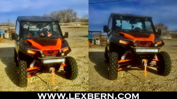 2018-Polaris-general-deluxe-aurora-20-inch-hybrid-light-bar-installed