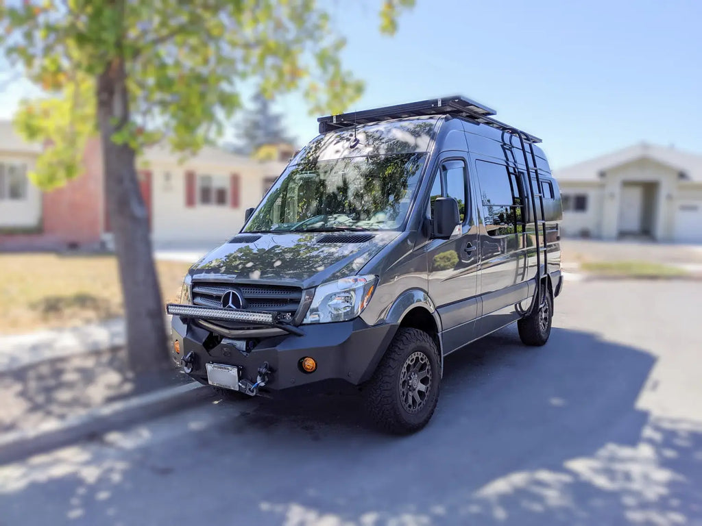 Mercedes sprinter van upgraded with aurora led lighting