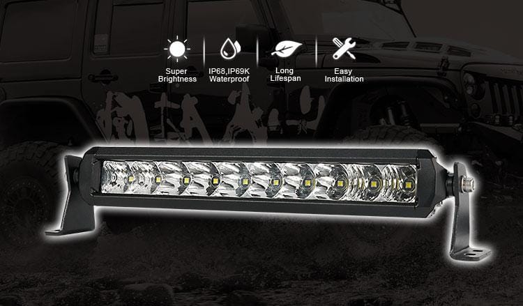 Aurora Tractor light bar 10 inch light bar nssr series