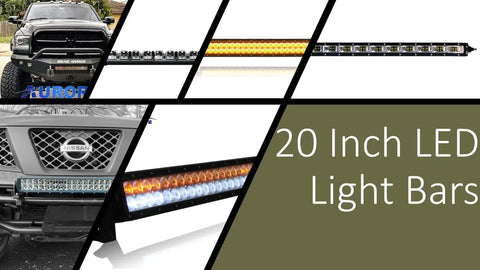 aurora 20 inch led light bars