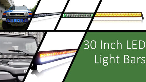 aurora 30 inch led light bars