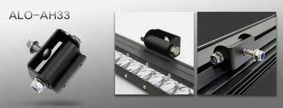 aurora sliding light bar bracket