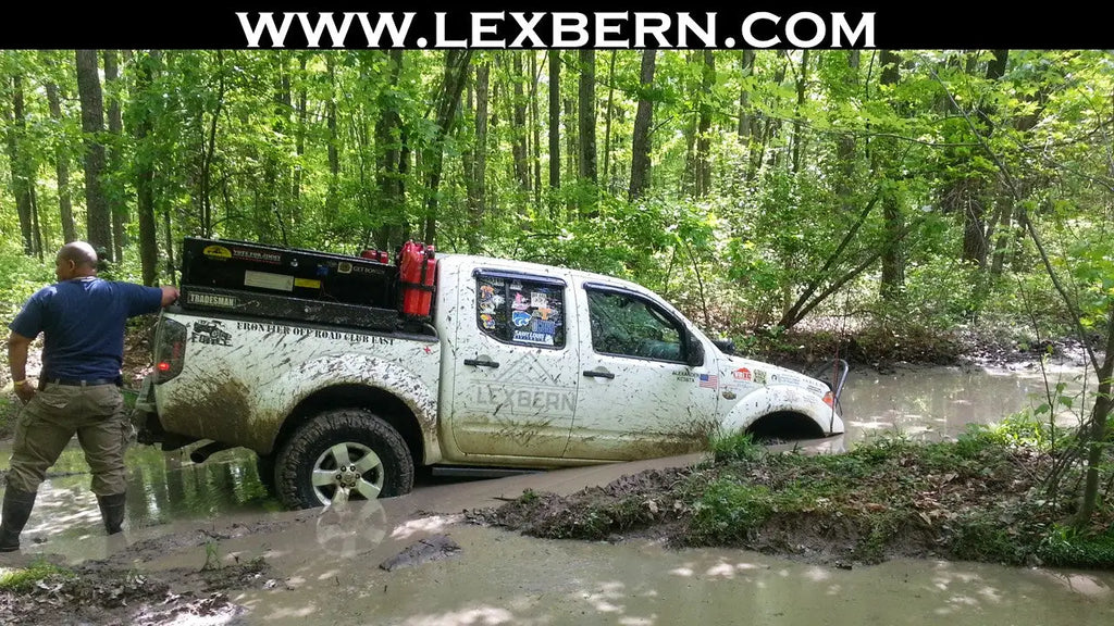 Nissan-frontier-stuck-why-buy-an-off-road-light-bar