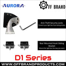 Aurora 10 Inch Dual Row LED Light Bar - 8 560 Lumens - LED Light Bar