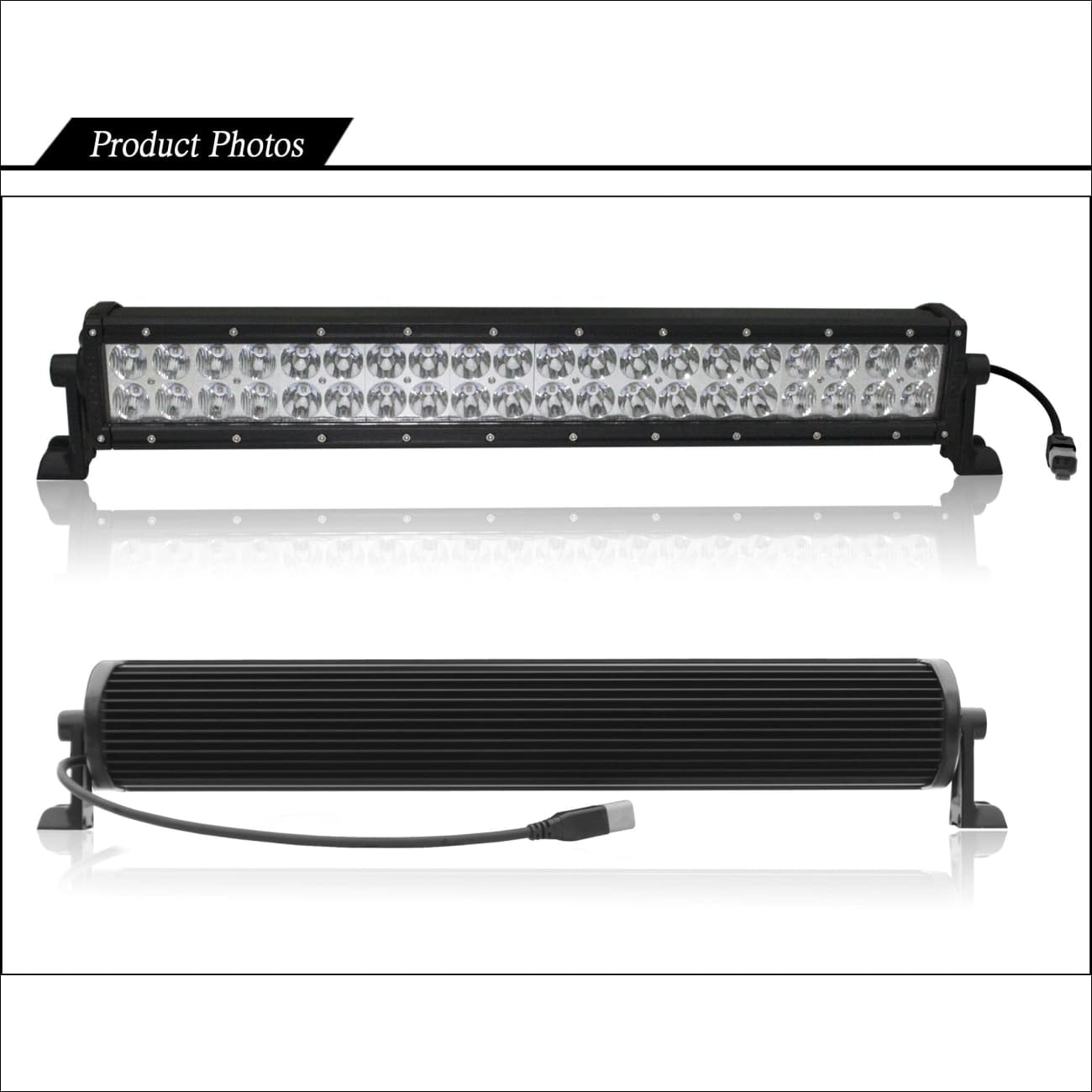 Aurora 10 Inch Dual Row LED Light Bar - 8,560 Lumens – LEXBERN
