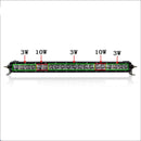 Aurora 20 Inch Single Row LED Light Bar - Hybrid Series 7 704 Lumens - LED Light Bar