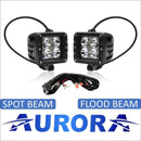 Aurora 3 Inch LED Cubed lights kit - 3 880 Lumens - LED Light Pod