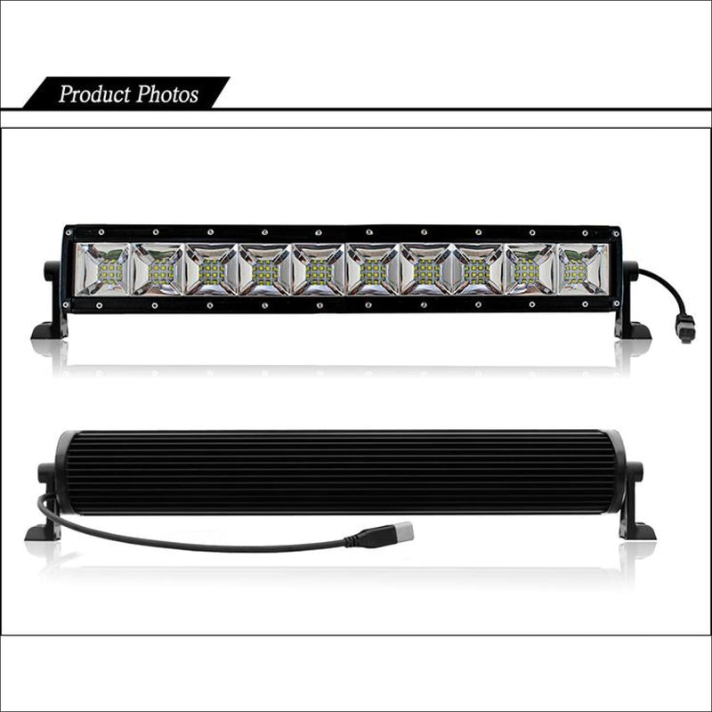 Aurora 30 Inch Dual Row LED Light Bar with Scene Beam Pattern - LED Light Bar