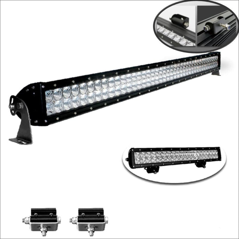 40-aurora-led-light-bar-d1-series-ALO-D1-40-P4E4J-with-bracket