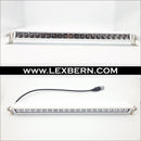 Aurora 40 Inch Single Row Marine White Light Bar  NSSR Edition - 24,320 Lumens