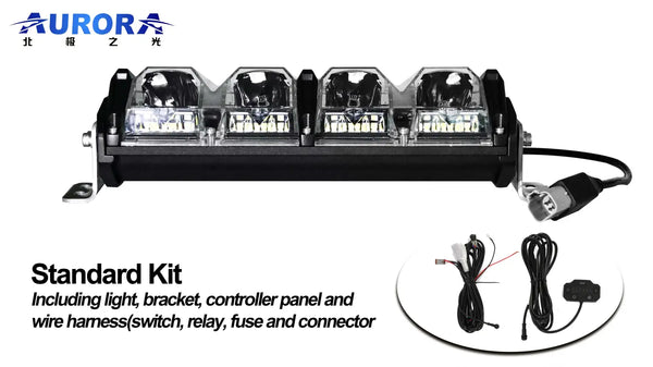 aurora-Evolove-led-light-bar-kit-contents-rigid-adapt