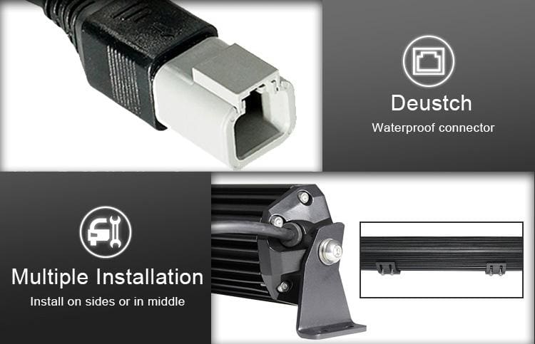 Aurora light bar installation