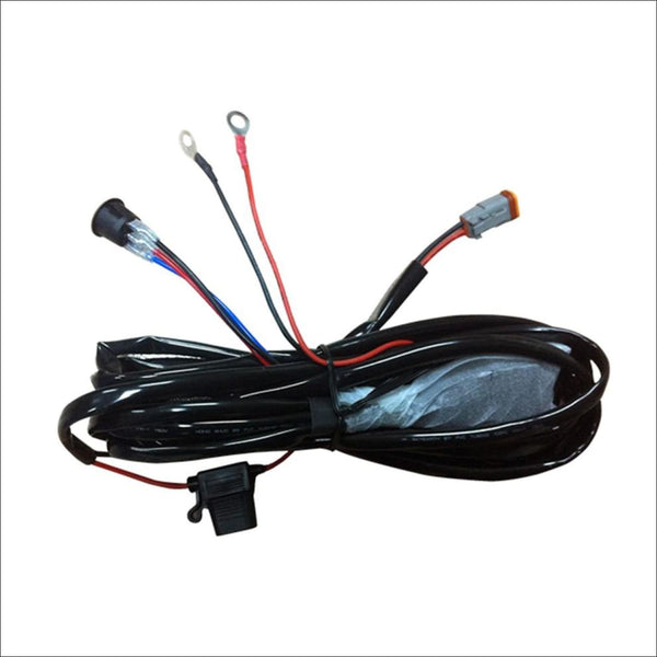 Aurora LED Light Wiring Harness Kit for LED Light Bars 4" to 30"