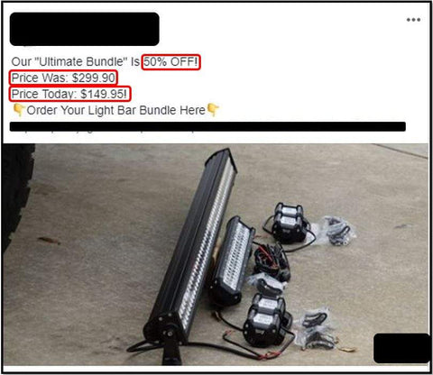 led light bar sale