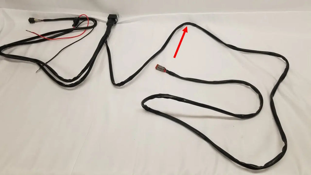 aurora marine light bar wiring harness extension