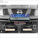 Aurora 12 Inch LED Light Bar D5 Series - 5 016 Lumens - LED Light Bar