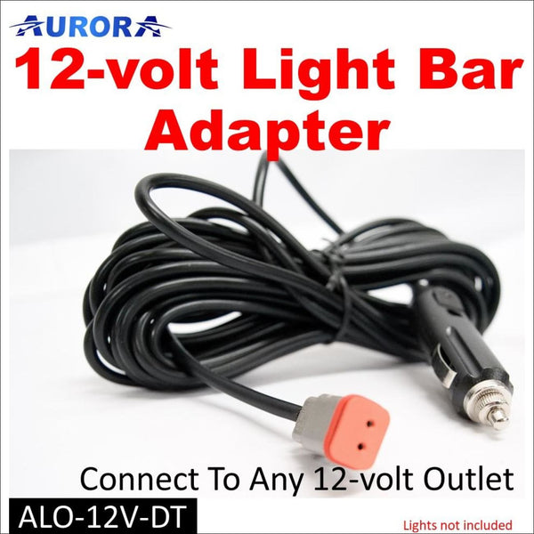 Aurora 12-Volt Cigarette Lighter Adapter Wiring Harness - LED Accessories Wiring Harness