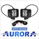 Aurora 3 Inch LED Cubed lights kit - 3 880 Lumens - Spot - LED Light Pod